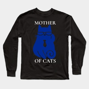 Cat Mom Long Sleeve T-Shirt